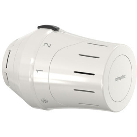 Simplex Design-Thermostatkopf TC-E1 Gewindeanschluss