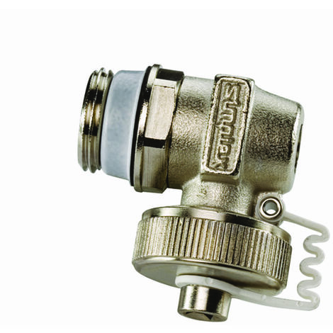 SIMPLEX Entleerstopfen M Exclusiv 1/2 Zoll x 3/4Zoll F10625 schwenkbar mit Schlauchanschluss