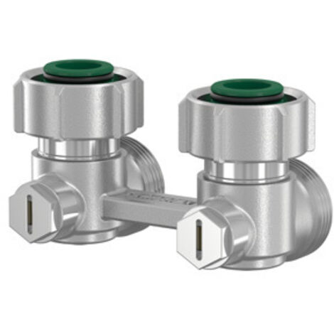Simplex Hahnblock Exclusiv Eck E2/50 G3/4" mit Konusteilen F10016
