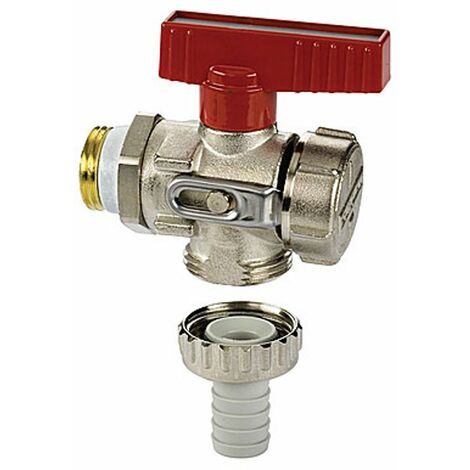 SIMPLEX KFE Eck 1/2 Kugelhahn, selbstdichtend, bis 130°C für Heizung
