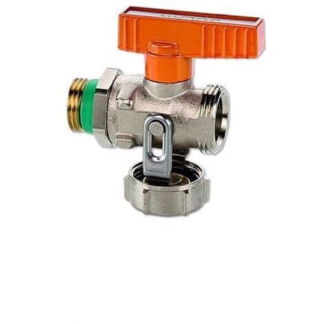 SIMPLEX KFE-Kugelhahn 1/2'' Durchgangsform für SOLAR - selbstdichtend - PN16 - vernickelt
