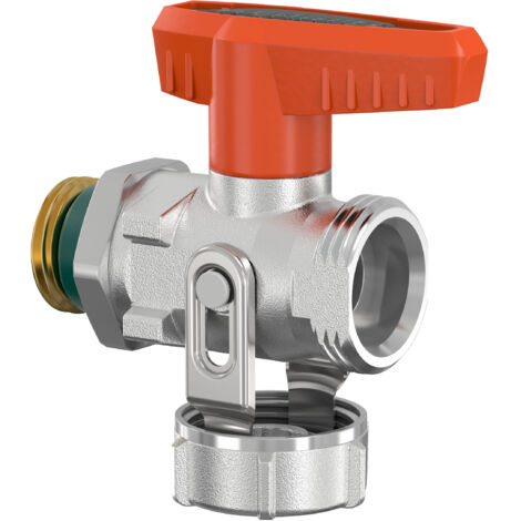 Simplex KFE Kugelhahn 1/2'' Flügelgriff für Solar, selbstdichtend, vern. F10647