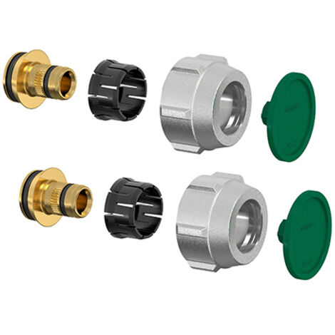 Simplex Klemmverschraubung A3 1 Paar 17 x 2,5 mm G3/4'' (i), für Velta Plus PEX-Rohr F11414