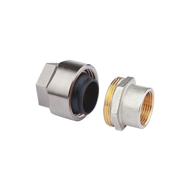 Adaptateur tube noir plus tube DN10(3/8') x DN15(1/2') femelle