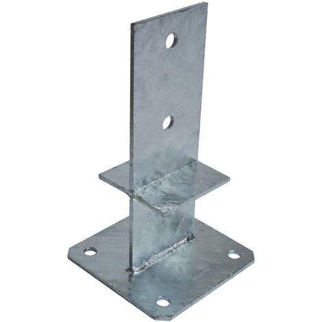 Simpson Strong Tie – Pied de poteau en âme platine 60x60mm – Hauteur 170mm – Épaisseur 4mm – Accessoire robuste pour fixation béton