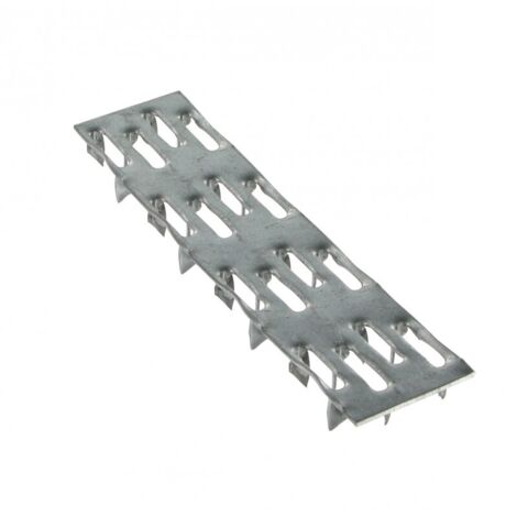 Simpson Strong Tie – Plaque de réparation 25x100mm – Pour réparation bois endommagé – Fixation robuste pour poutres – Application chantier humide