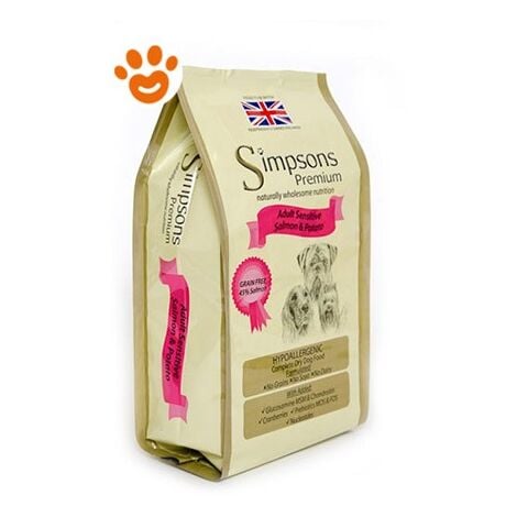 Simpsons Adult Sensitive Salmone e Patate  - Simpsons Adult Sensitive Salmone e Patate - Sacco Da 12 Kg