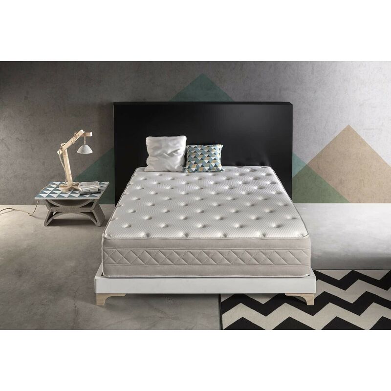 Matelas mousse 140x200 cm simpur soutien ferme epaisseur 30 cm