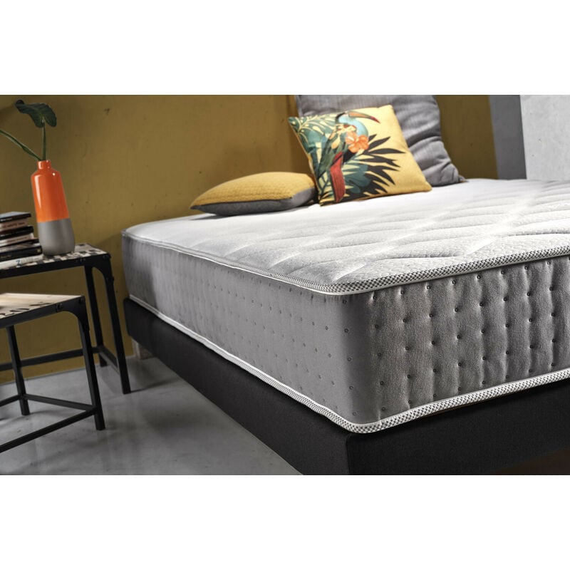 Matelas 90x190 ERGO EQUILIBRÈ SIMPUR RELAX Hauteur +/- 20 cm Mousse à mémoire de forme Soft 9 aires de repos