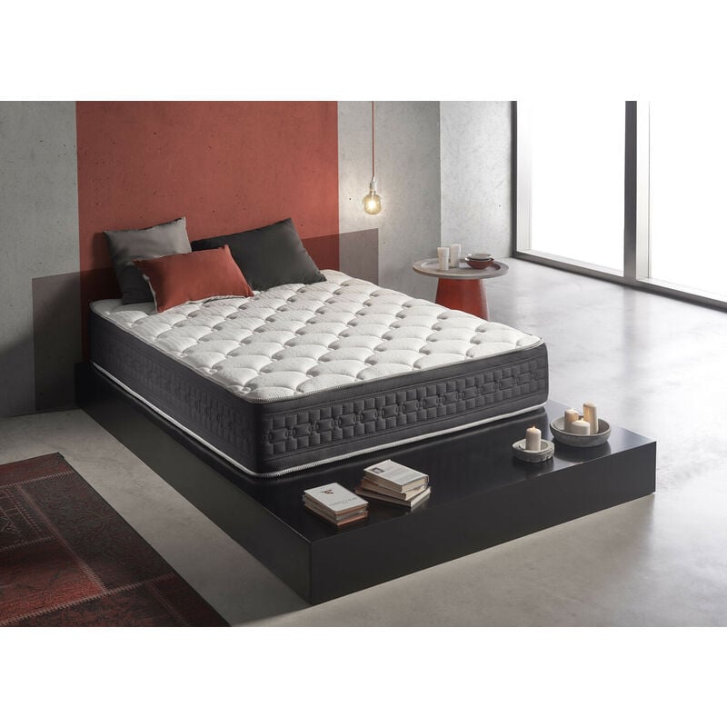 Simpur - Matelas 120x190 à mémoire de forme Grand Class relax - Hauteur +/- 30 cm - Mousse haute densité