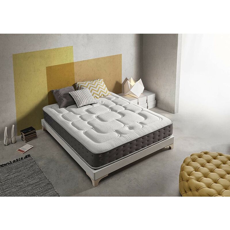 Matelas 120x190 à mémoire de forme Royal Top Simpur relax - Hauteur +/- 30 cm - Mousse hr