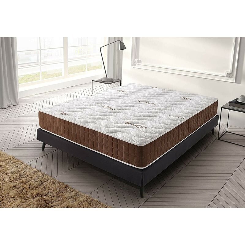 Simpur - Matelas 120x200 réversible Visco Ergo relax - Épaisseur +/- 19 cm - Mousse ViscoSoft