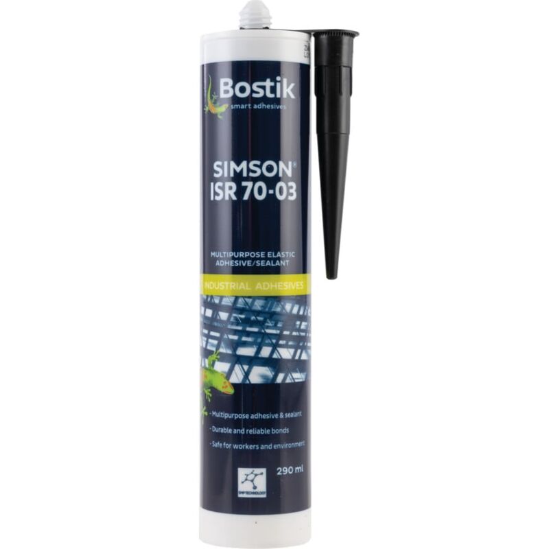 Isr 70-03 Black Adhesive/Sealant 290ml - Bostik