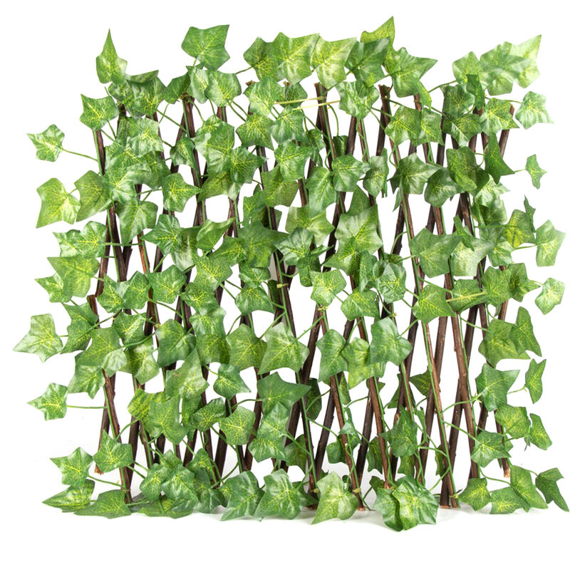 

SimulaciOn de la cerca telescOpica flores valla valla falsos y hojas verdes cerca del jardin valla pequena valla, Pequeno, Tipo3