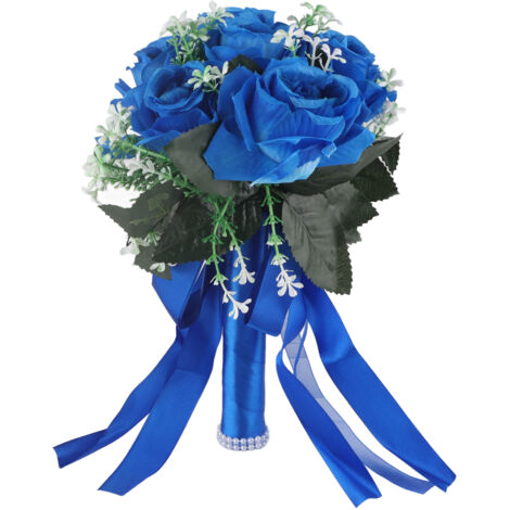 Simulated Rose Bouquet Artificial Wedding Bouquet