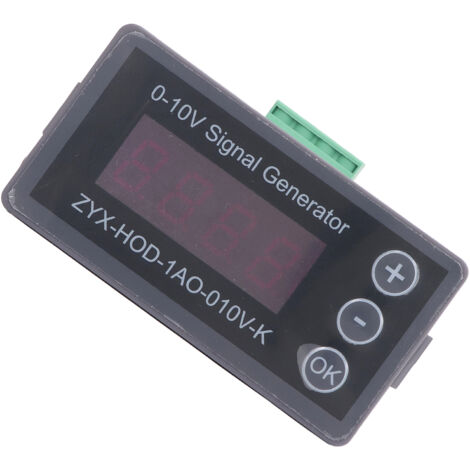 Simulateur de Signal Tension 0‑10V Réglable Haute Précision pour Capteurs 15‑28VDC
