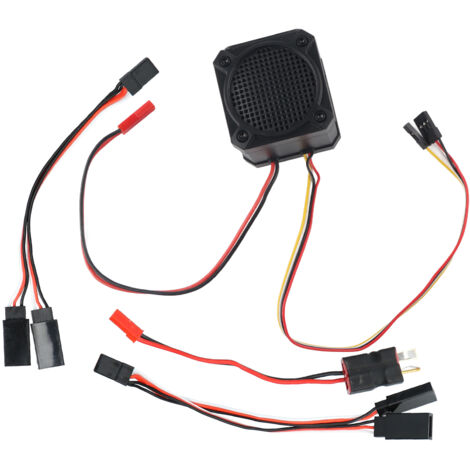 Simulateur de Son Moteur avec 10 Effets pour Voiture RC - Pièce Détachée Accessoire