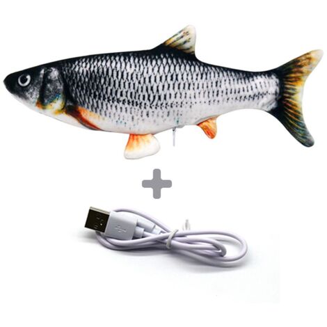 simulation Lectronique De Mouvement De Poisson De Jouet De Chat, Interaction Automatique Raliste, Jouet De Mastication De Chat