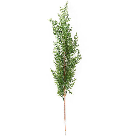 Simulation of Cypress Branches Leaves Simulation Plants for Home Decoration