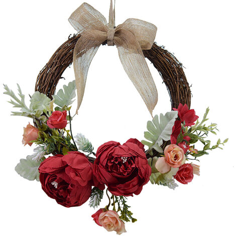 Simulation Peony Garland Outdoor Decoration Garland Wedding Home Door Decoration