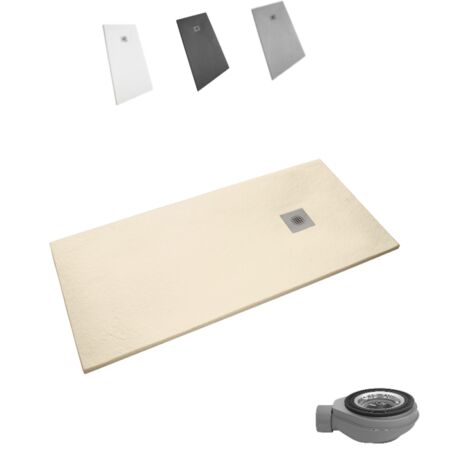 SINDESLIZ Plato Ducha antideslizante STONE NATURAL 140x90