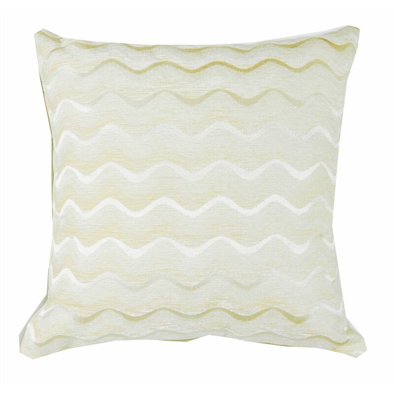 S.green - Sinead Cushion Cover 17 X 17' Cream Bed Sofa Unfilled Accessory