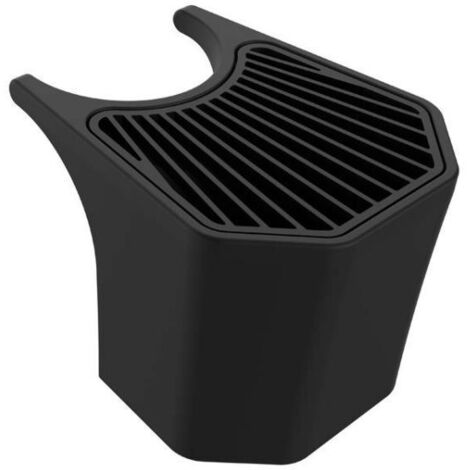 Sined Secchiello Tritone Cubo Bebedero De Polietileno Diseno Italiano Negro