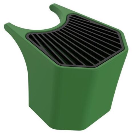 Sined Secchiello Tritone Cubo Bebedero De Polietileno Diseno Italiano Verde