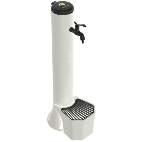 Sined Triton Outdoor Fountain Kit Mit 5litereimer In Weißem Polyethylen Hergestellt Aus Hochfestem Polyethylen