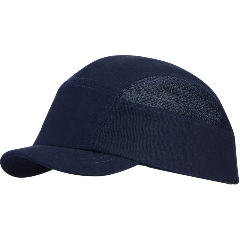 Casquette anti-heurt bleue visière courte pour l'industrie - SINGER - HG916B
