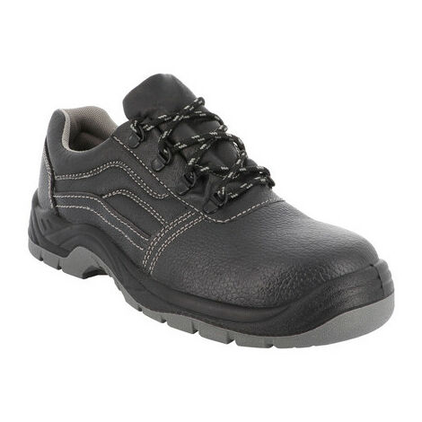SINGER - Chaussures de sécurité basse S3 SRC cuir grainé - Taille 42 - GR25-42 - Ce produit de marque Singer est neuf.