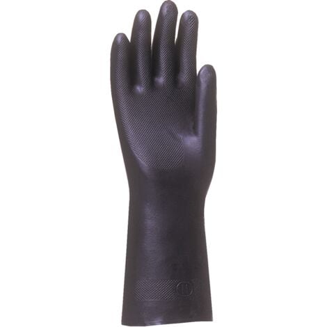 SINGER Guanto rivestito in neoprene nero - Taglia 9 - Rischi chimici - NEO27009