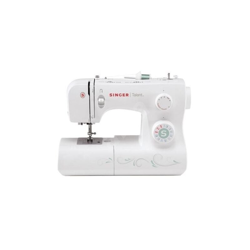 Machine à coudre Singer smc 3321 Talents Nombre de points 21 Nombre de boutonnières 1 Blanc