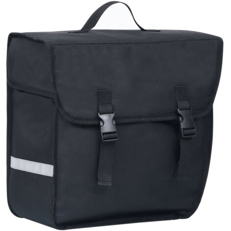 Single Bicycle Bag for Pannier Rack Waterproof 21 L Black vidaXL
