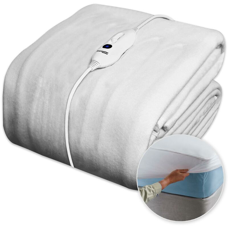 Single Electric Blanket Luxury Polyester, Double Bed 90 x 190cm Electric Heated Blanket - Dreamcatcher