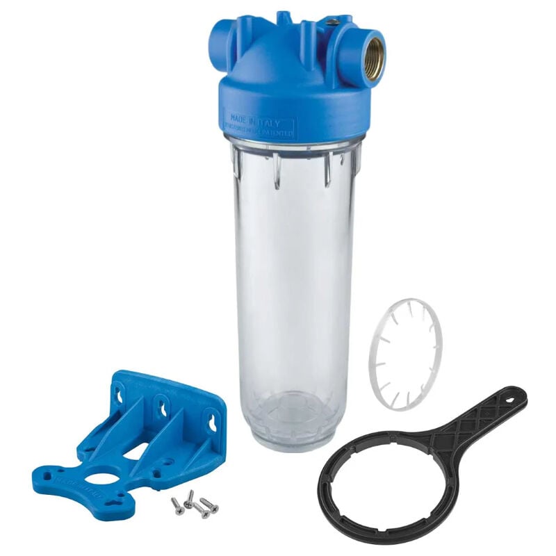 Atlas Filtri - Single Étage 10' Filtre Eau Système Purificateur 1' Inch bsp Montage Mural