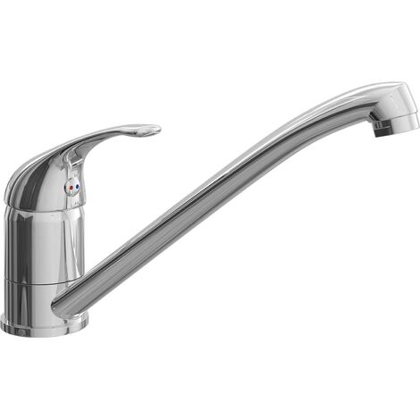 S.I.A Single Lever Mixer Tap, Polished Chrome With Swivel Spout, Monobloc - SIA KT11CH