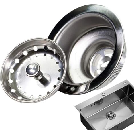 Sink Drain Assembly Kit Bonde Dvier en Acier Inoxydable Kit
