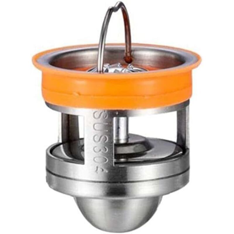 Image of Tinor - Sink Drain Plug, Stainless&hellip;