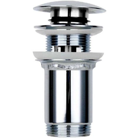 Sink plug Pop-up plug with automatic overflow Universal drain plug made of stainless steel MUMU