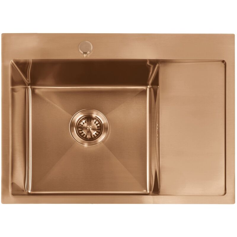 Sink Rea Fin 62 Brush Copper