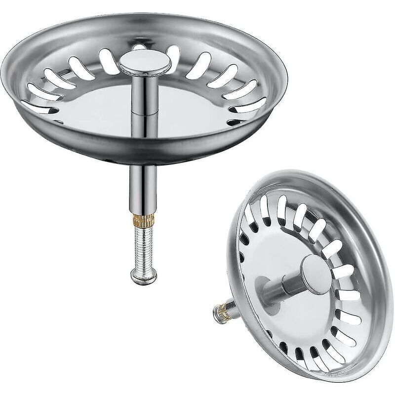 Image of Sink Strainer, 79mm Stainless Steel Sink&hellip;