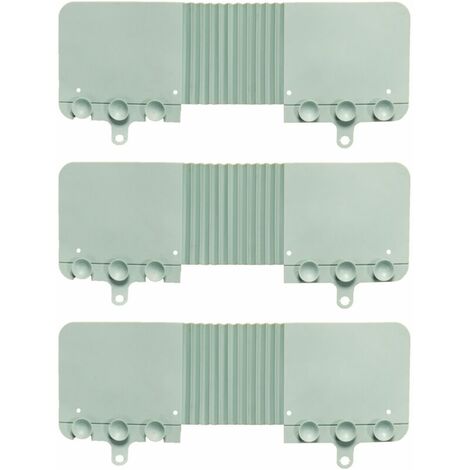 Sink Water Splash Guard with Suction Cups Premium Sink Splash Guard Behind Faucet Sink Accessories -Light Blue