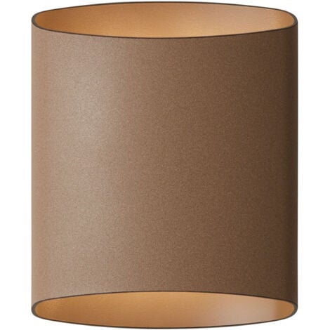 Sinne Up & Down Lampada da Parete Struttura Sabbia, Ottone, Accensione Cavo 1x G9