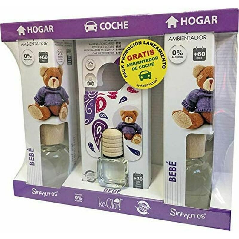 

Ambientador Bebé Pack (3 pcs) - Sinpalitos
