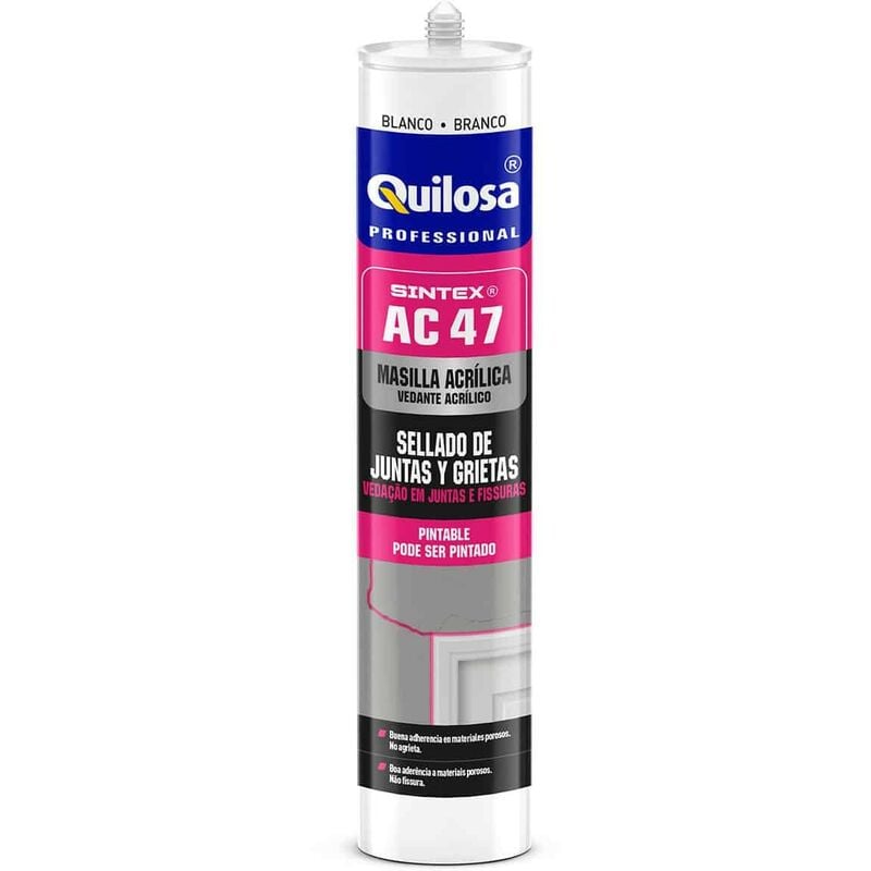 

Masilla Acrilica Sintex Ac 47 Quilosa | Blanco