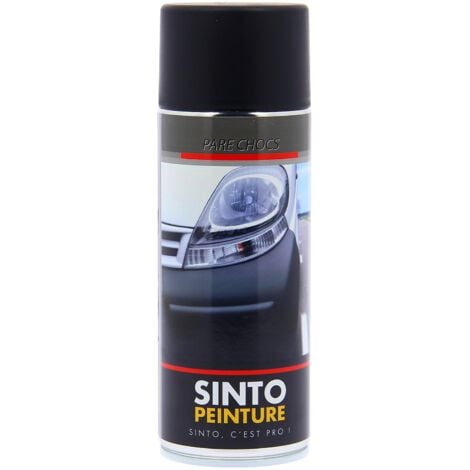 SINTO - IDEESPRAY SINTO Peinture pare-choc noir 400ml