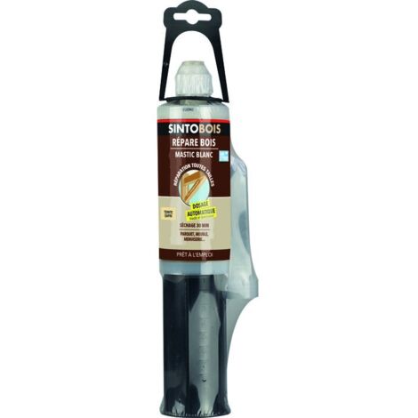 Pâte à bois Sintobois Cartouch sapin 150ml – Protection et finition du bois – Pour projets intérieurs et extérieurs – Application facile