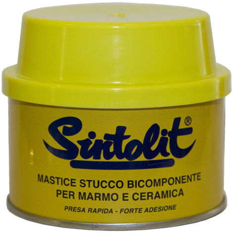 Sintolit verticale stucco x marmo 175 ml bianco ceramica salda ricostruisce