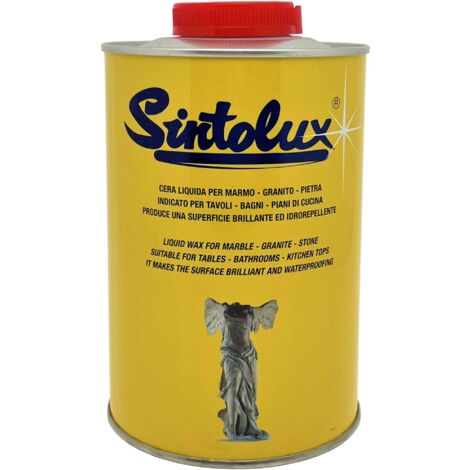 Sintolux 750 ml cera professionale per marmo lucido lucidante marmi graniti